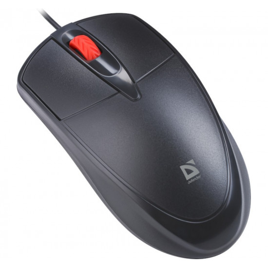 WIRED MOUSE SILENT CLIC K ICON MB-057 BLACK