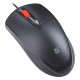 WIRED MOUSE SILENT CLIC K ICON MB-057 BLACK