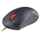 WIRED MOUSE SILENT CLIC K ICON MB-057 BLACK