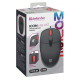 WIRED MOUSE SILENT CLIC K ICON MB-057 BLACK