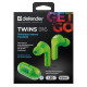 WIRELESS HEADPHONSE TWI NS 916 GREEN