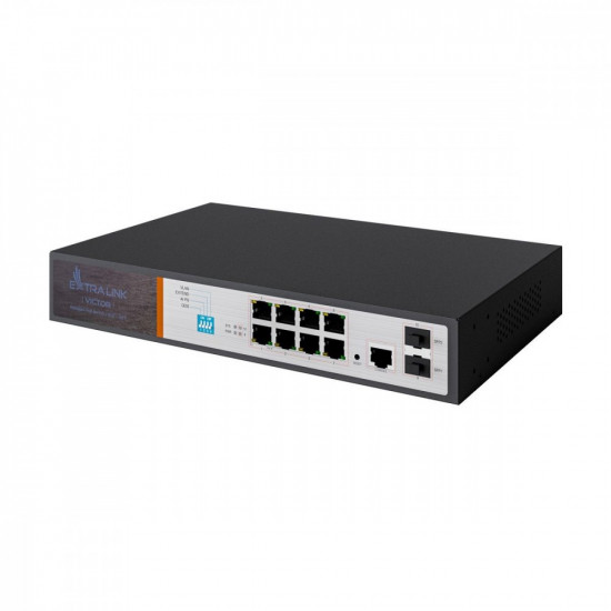 Managed switch Victor Victor EX-2500G-10MPS 8X 10/100/1000M TX Z POE AT/AF