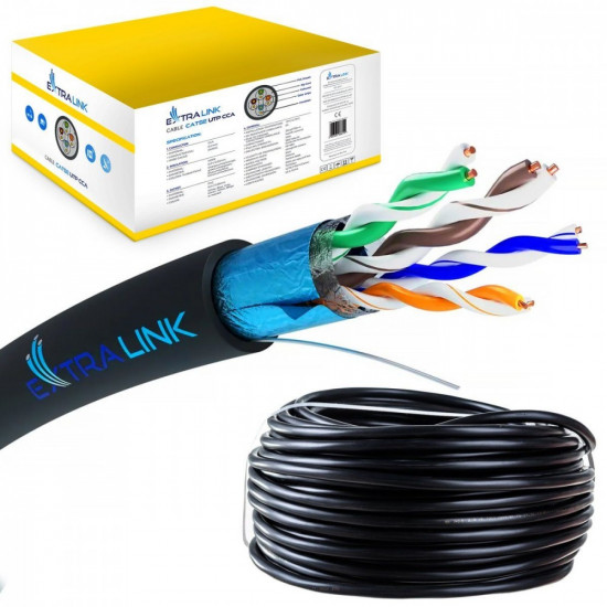 Cable CAT5E FTP(F/UTP) V2 external 100m