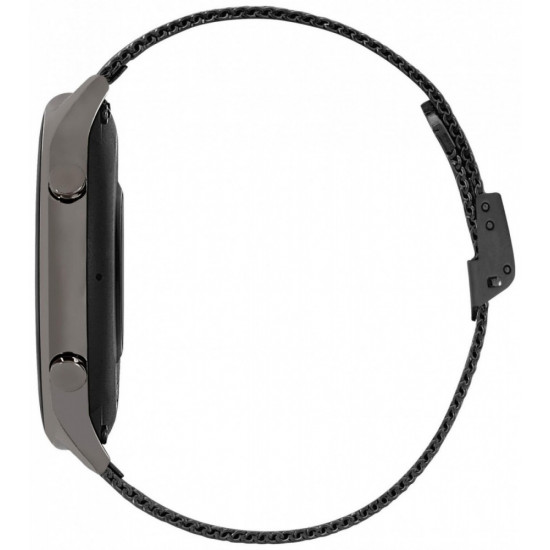 Smartwatch Veronica black steel