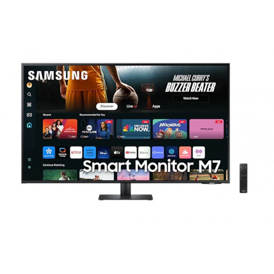 Monitor 43 inch SMART M70D VA 3840x2160 UHD 16:9 2xHDMI 3xUSB 2.0 1xUSB-C (65W) 4ms 60Hz WiFi/BT speakers flat 2Yd2d