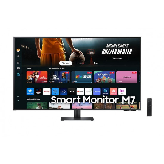 Monitor 43 inch SMART M70D VA 3840x2160 UHD 16:9 2xHDMI 3xUSB 2.0 1xUSB-C (65W) 4ms 60Hz WiFi/BT speakers flat 2Yd2d