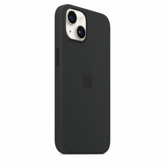 Silicone case with MagSafe for iPhone 14 - midnight