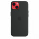 Silicone case with MagSafe for iPhone 14 - midnight