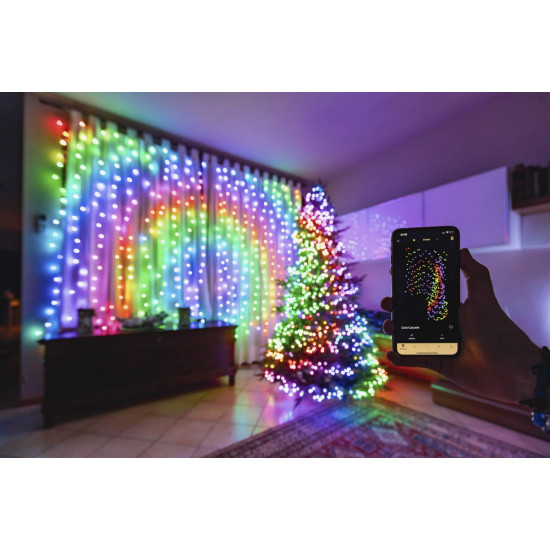 Twinkly Curtain 400 LED RGB+W