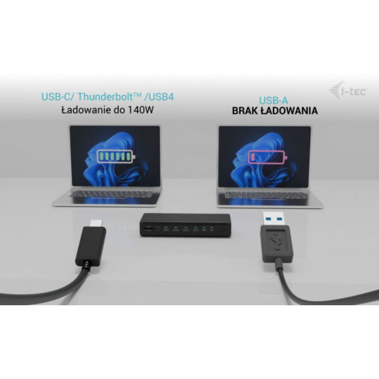 Universal Docking Station 6x 4K/60Hz Display PD 140W