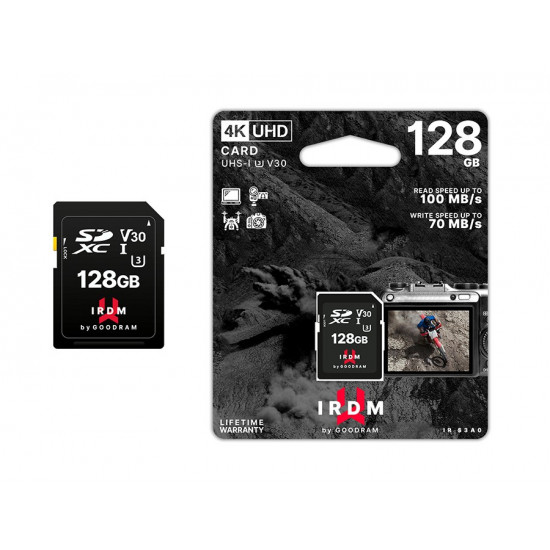 Memory card SD IRDM 128GB UHS-I U3