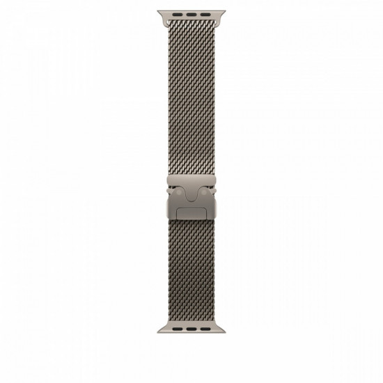 Natural Titanium Milanese Loop 49 mm - S