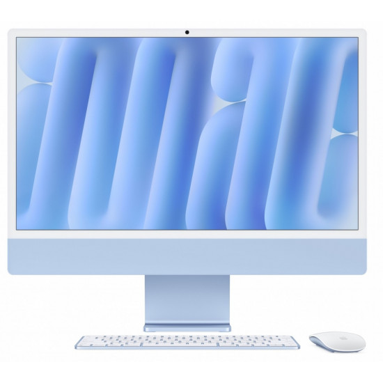 iMac 24 inch: M4 10/10, 24GB, 512GB SSD - Blue