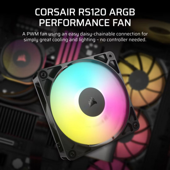 RS120 ARGB 120mm Fan Single Pack