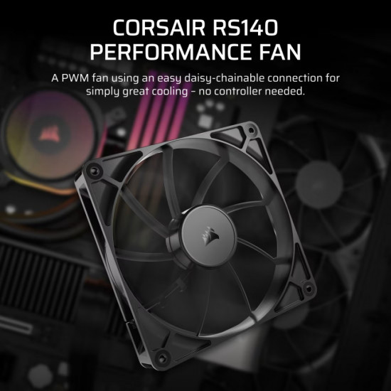 RS140 140mm Fan Single Pack