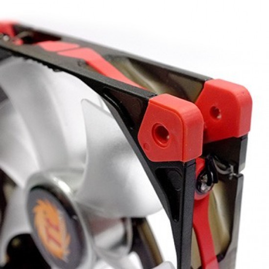 Case fan - Luna 12 LED Red (120mm, 1200 RPM) BOX 