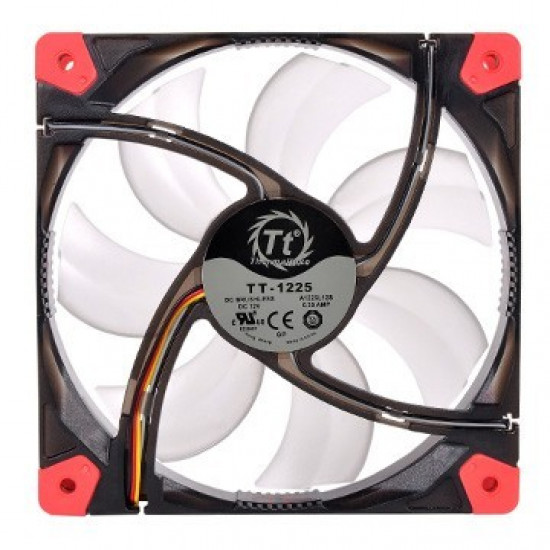 Case fan - Luna 12 LED Red (120mm, 1200 RPM) BOX 