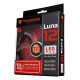 Case fan - Luna 12 LED Red (120mm, 1200 RPM) BOX 