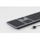 Keyboard aluminum Mac backlit RGB Space Gray