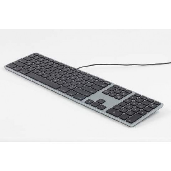 Keyboard aluminum Mac backlit RGB Space Gray