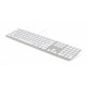 Keyboard Aluminum Mac Hub 2xUSB Space Gray