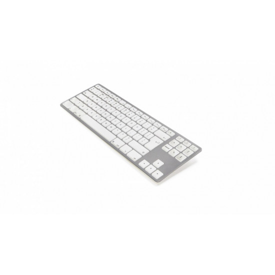 Keyboard aluminum Mac Tenkeyless bluetooth Silver