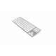 Keyboard aluminum Mac Tenkeyless bluetooth Silver