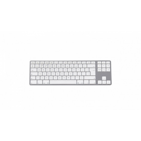 Keyboard aluminum Mac Tenkeyless bluetooth Silver