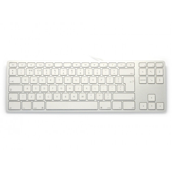 Keyboard aluminum Mac Tenkeyless Silver