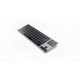 Keyboard aluminum Mac Tenkeyless bluetooth Space Gray