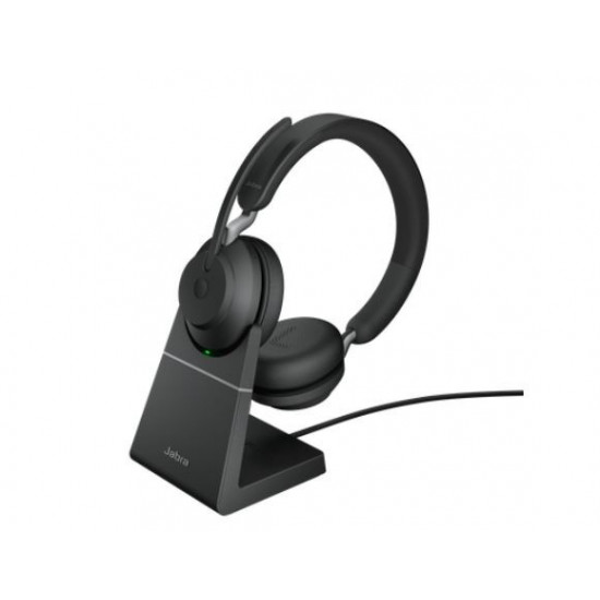 Headphones Evovle2 65 Stand Link380c UC Stereo Black