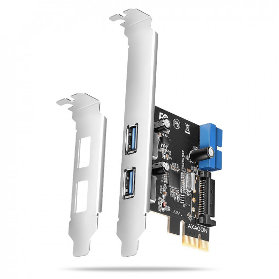 PCEU-232RS controller PCIe, 2x2x port USB UAS