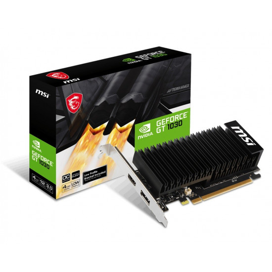 Graphics card GeForce GT 1030 4GHD4 LP OC 4GD DR4 64BIT DP/HDMI