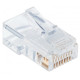 Modular Plug RJ45 UTP 8 P8C cat.6 on wire 100pc