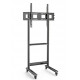 Mobile stand 50-90 inches 70kg with AV shelf