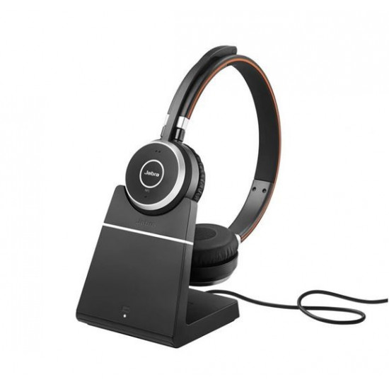 Headphones Evolve 65 TE Link 390a MS Stereo Stand