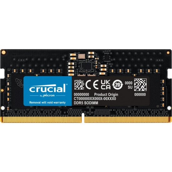 Notebook memory DDR5 SODIMM 8GB/5600 CL46 (16Gbit)