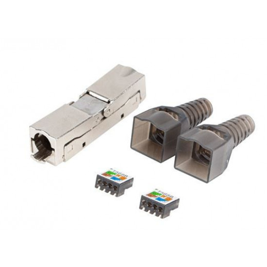 Network connector cat.6a FTP tool less. PL2SA-6000TL