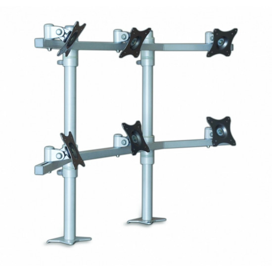 EDBAK SV17 DESK MOUNT FOR 6 SCREEN