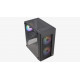 PC case Hexform TG FRGB USB 3.0 Mini Tower black