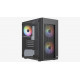 PC case Hexform TG FRGB USB 3.0 Mini Tower black