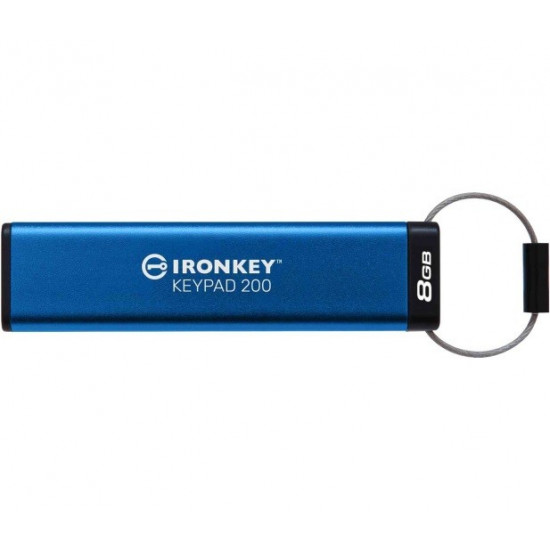 Pendrive 8GB IronKey Keypad 200 FIPS140-3 Lvl3 AES-256