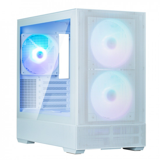 P30Air mATX Mini Tower ARGB Fansx3 White