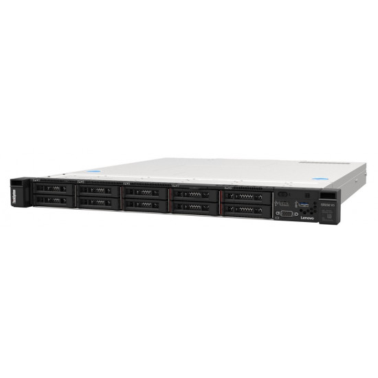 Server SR250v3 E-2468 8C 1-32GB/5350-8i/800W