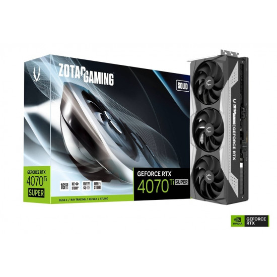 Graphics card GeFroce RTX 4070 Ti SUPER SOLID 16GB GDDR6X 256bit