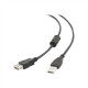 USB 2.0 extension cable A plug/A socket 15ft cable , Length: 4.5 m Gembird