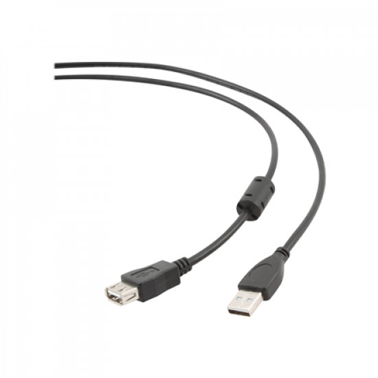 USB 2.0 extension cable A plug/A socket 15ft cable , Length: 4.5 m Gembird