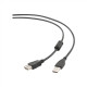 USB AM-AF 2.0 Extension Cable with Ferrite 4,5m