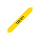 Brother | TZe-611 Laminated Tape | Black on Yellow | TZe | 8 m | 6 cm