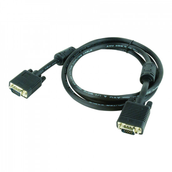 CABLE VGA 1.8M/BLACK CC-PPVGA-6B GEMBIRD